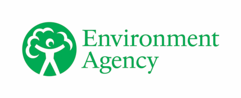 Environment Agency logo in green text