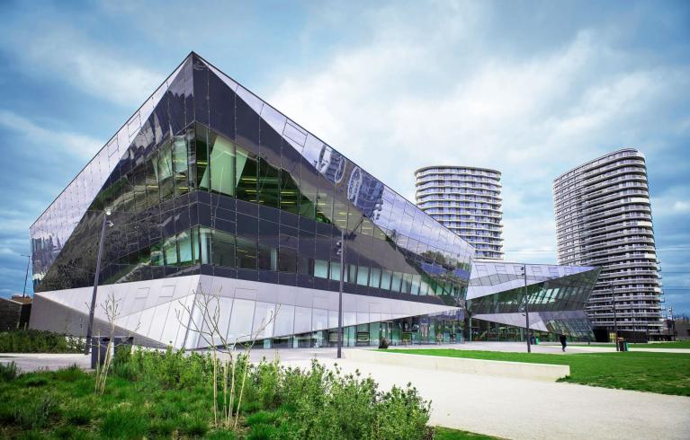 City Hall, the Crystal building at Royal Docks in London