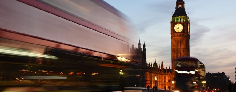Image showing buses on Westminster Bridge