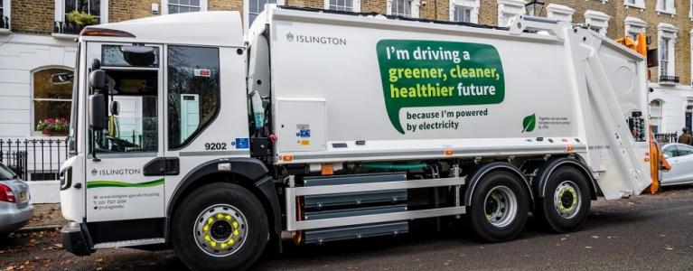 Islington, Electric Recycling Truck