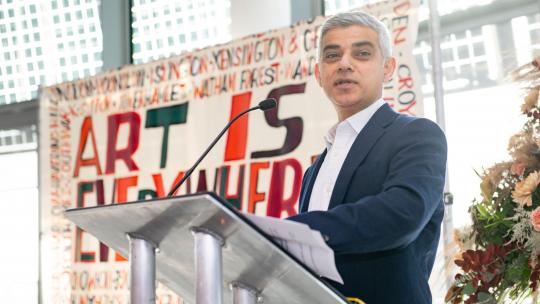 Sadiq Khan announces London Borough of Culture winners