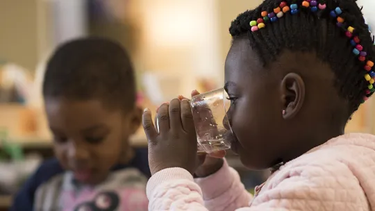 Photo taken at nursery run by childcare group the London Early Years Foundation