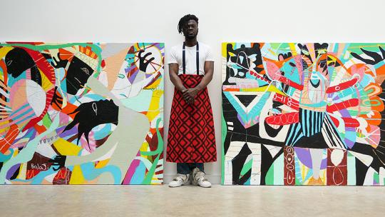Adebayo Bolaji the power and the pause at asc art house Croydon