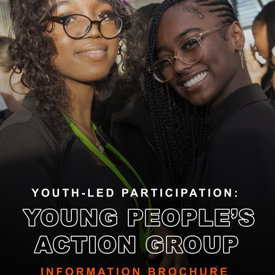 YPAG information brochure cover