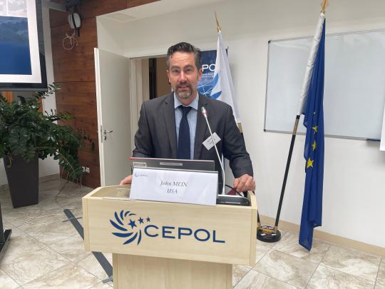 John Mein presents at CEPOL conference on counter terrorism