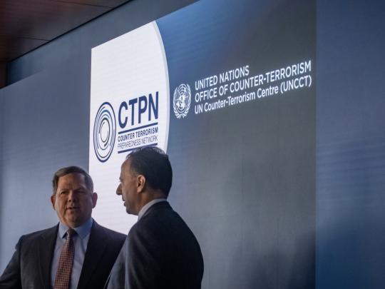 CTPN and the UN Office of Counter Terrorism collaborate in the delivery of a table-top exercise, DC conference
