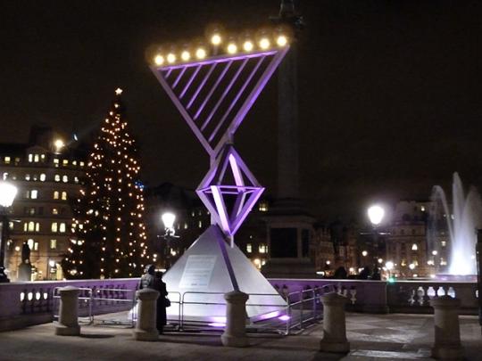 Chanukah in the Square