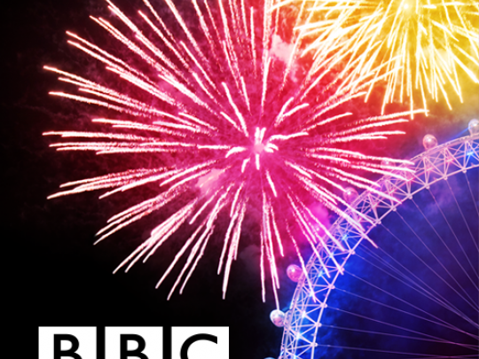 BBC is providing a 360 view of the London New Year's Eve fireworks