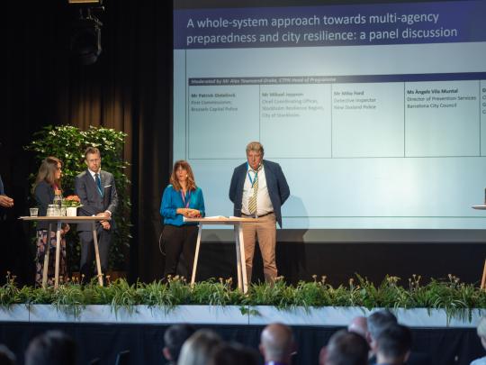 Speakers at CTPN High-Level Conference, Stockholm