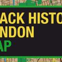 Image of the cover of the Black History London Map