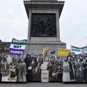 Womens exhibition in Trafalgar Square