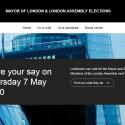 London Elects website screenshot