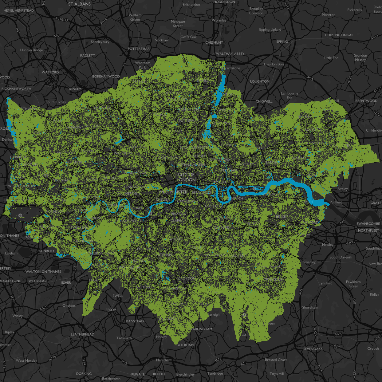 Natural England Green Infrastructure Map