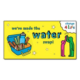 Water only schools - Facebook lunchbox visual
