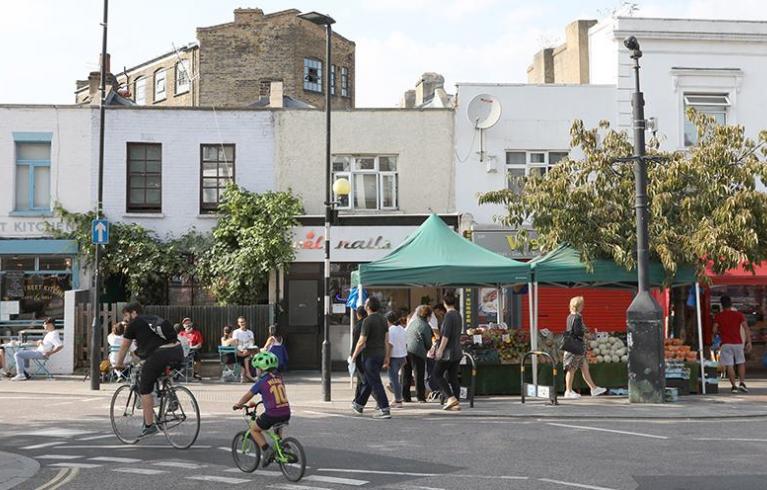 An East London High street