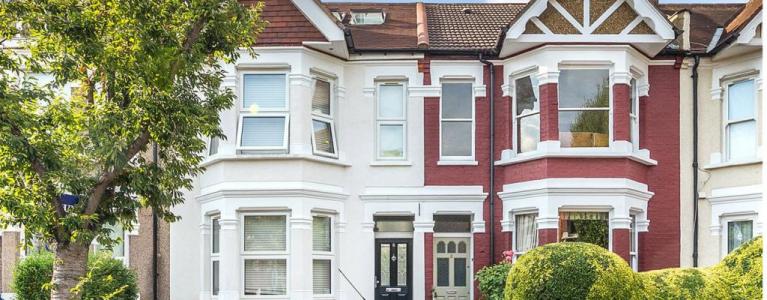 A row of terraced housing