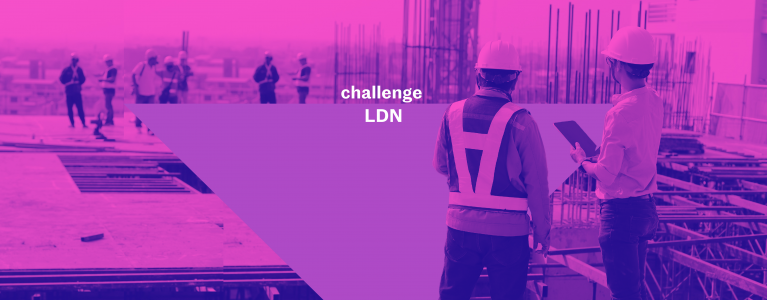 Challenge LDN: A Data Science Challenge pink banner