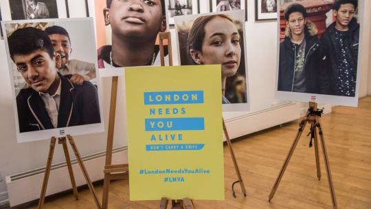 London needs you alive photo exhibition