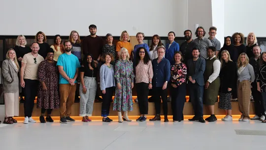Culture and Creative Industries and 24 Hour London team at London's Living Room at City Hall