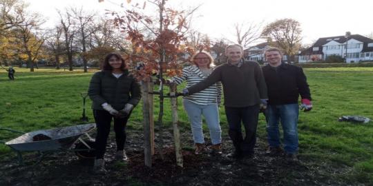 Upper Norwood Environment 4 adult standing group picture  