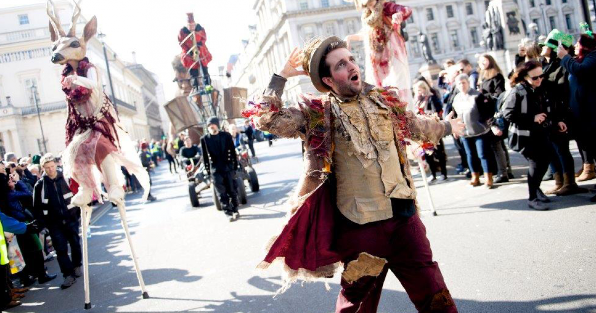 441 St Patricks Day Festival In London Stock Photos, High-Res