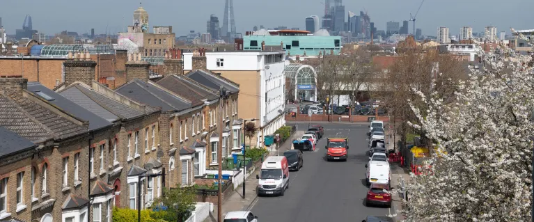 Skyline from Peckham Levels