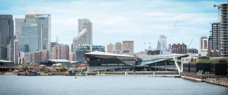 City Hall and surrounding buildings