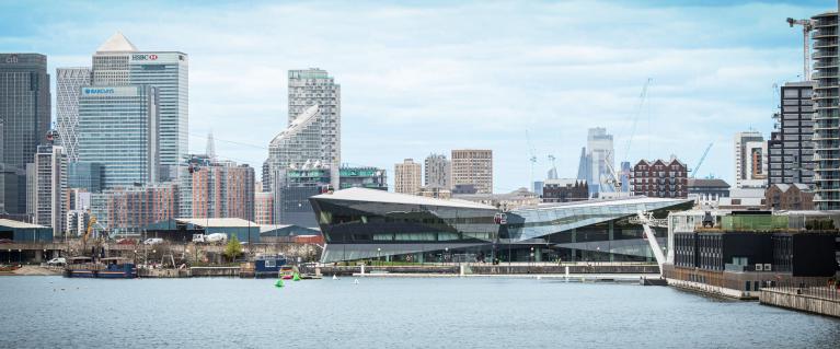 City Hall and surrounding buildings