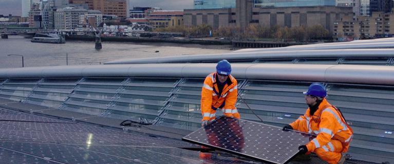 Blackfriars final panel Solar century 