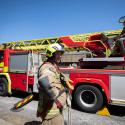 London Fire Brigade rescue exercise