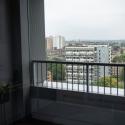 A balcony overlooking an estate in London.