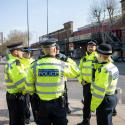 A group of Metropolitan Police officers.