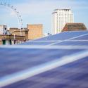 Solar panels and the London Eye