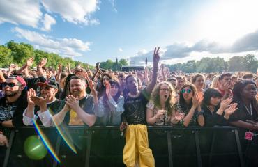 Londoners at Field Day festival in Victoria Park